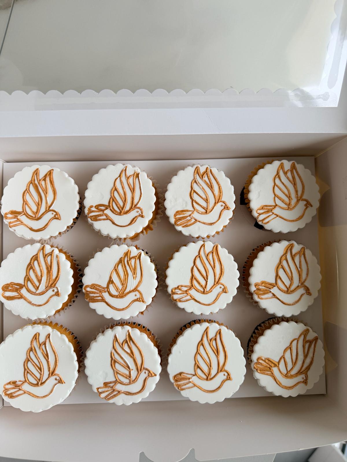Confirmation cupcakes